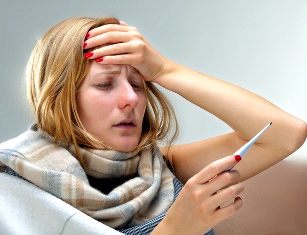 Симптомы простуды начинают проявляться через 1–3 дня после заражения