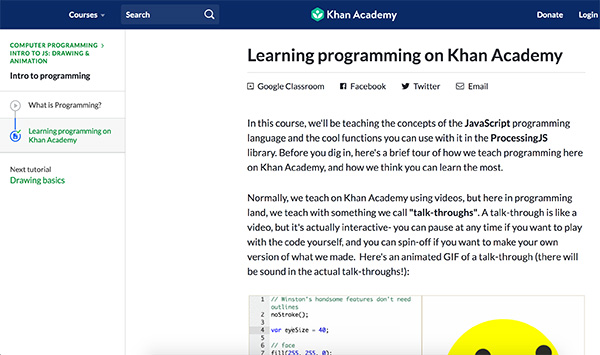Coding for Kids Websites for Teaching Programming Skills