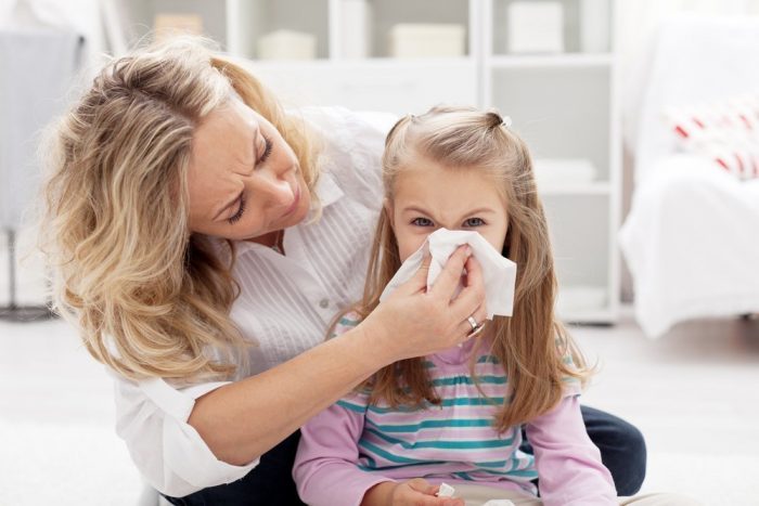 аллергические риниты у детей